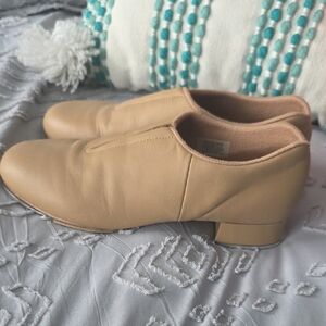 Bloch Tap Fles Slip On Tan Women's Dance Shoes